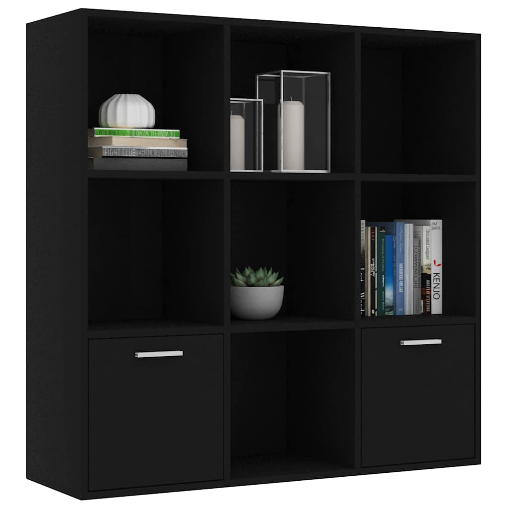 Bücherregal Weiß 98x30x98 cm Holzwerkstoff