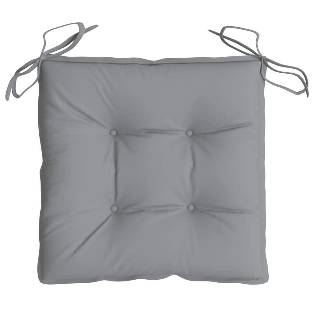 Stuhlkissen 4 Stk. Hellblau 40x40x7 cm Oxford-Gewebe