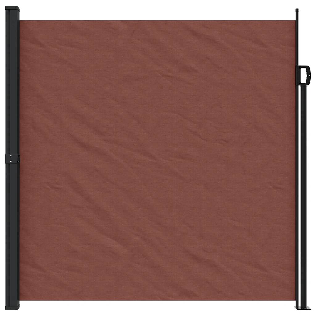 Seitenmarkise Ausziehbar Schwarz 100x300 cm