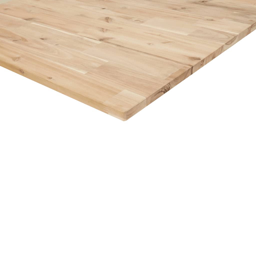 Tischplatte Rund Ø40x2 cm Massivholz Akazie