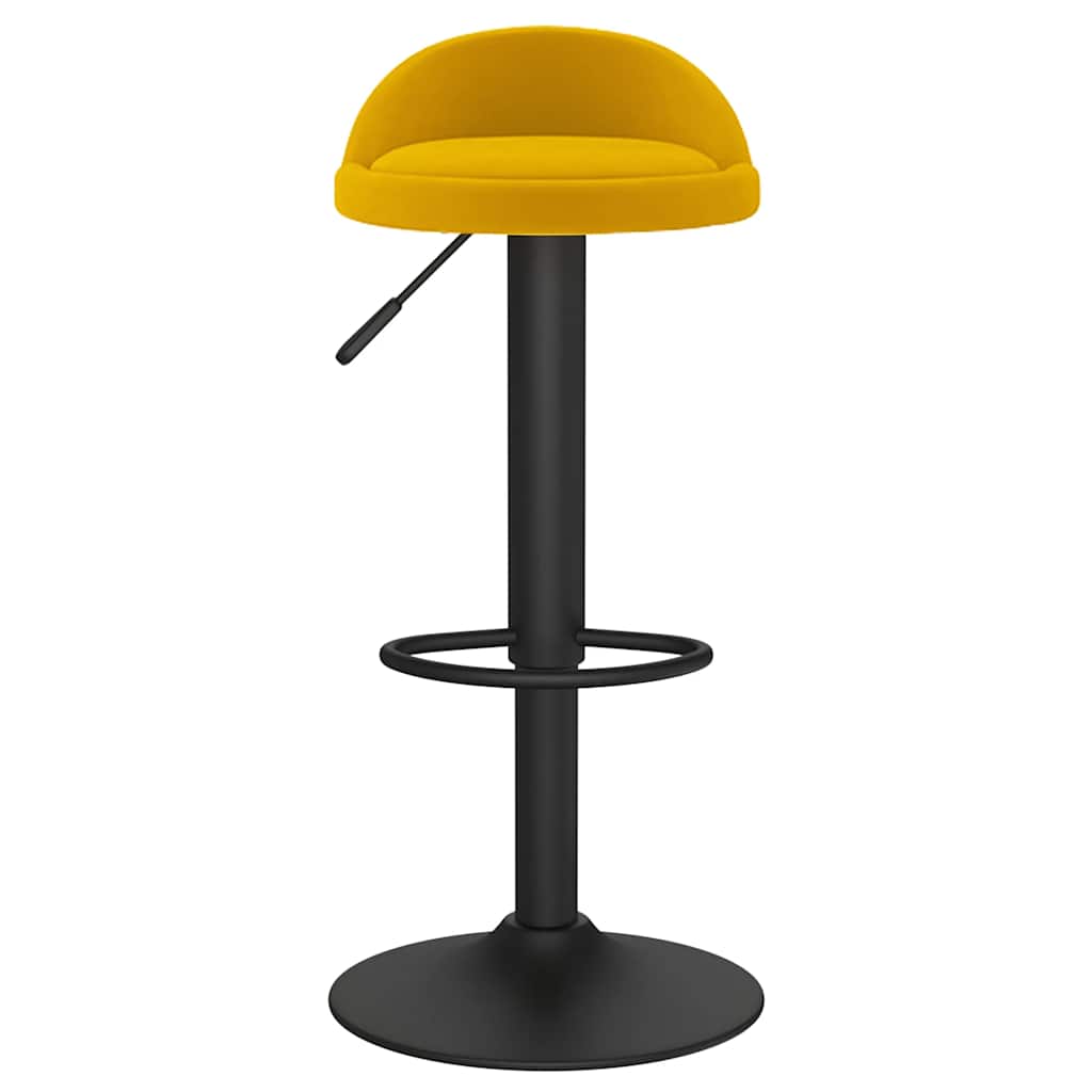 Barhocker Dunkelgrün Samt
