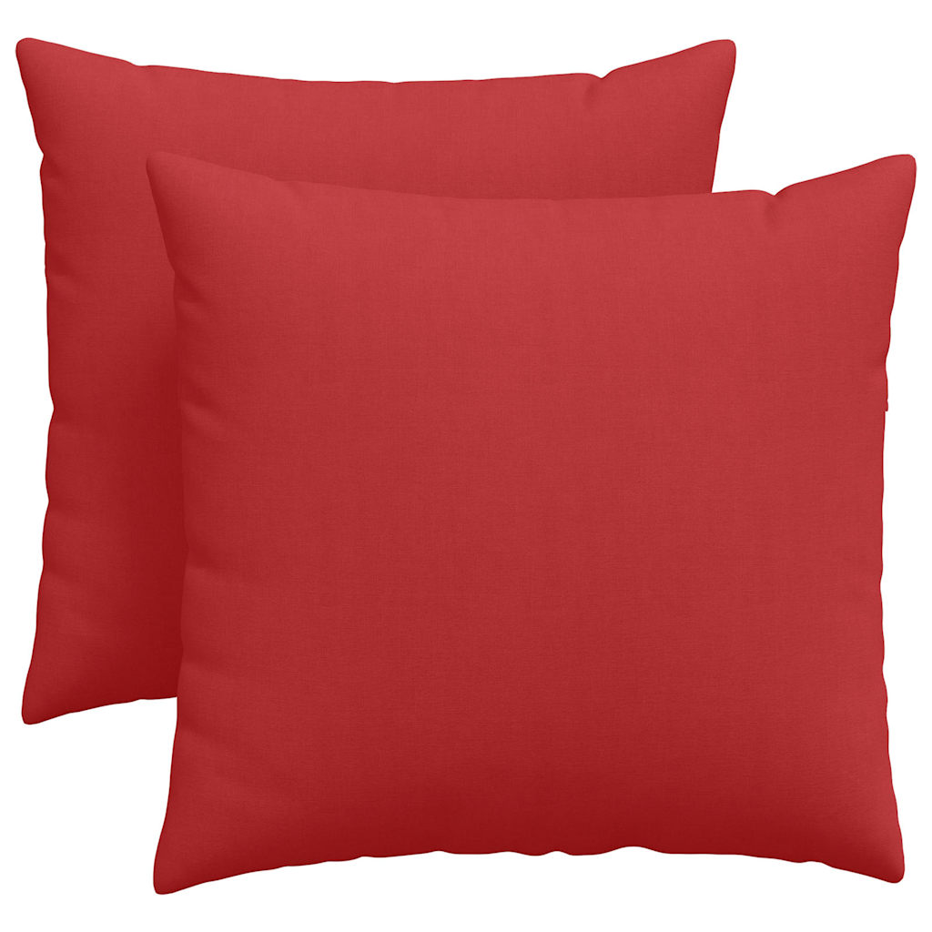 Sofakissen 2 pcs Hellgrau 50 x 30 cm Stoff