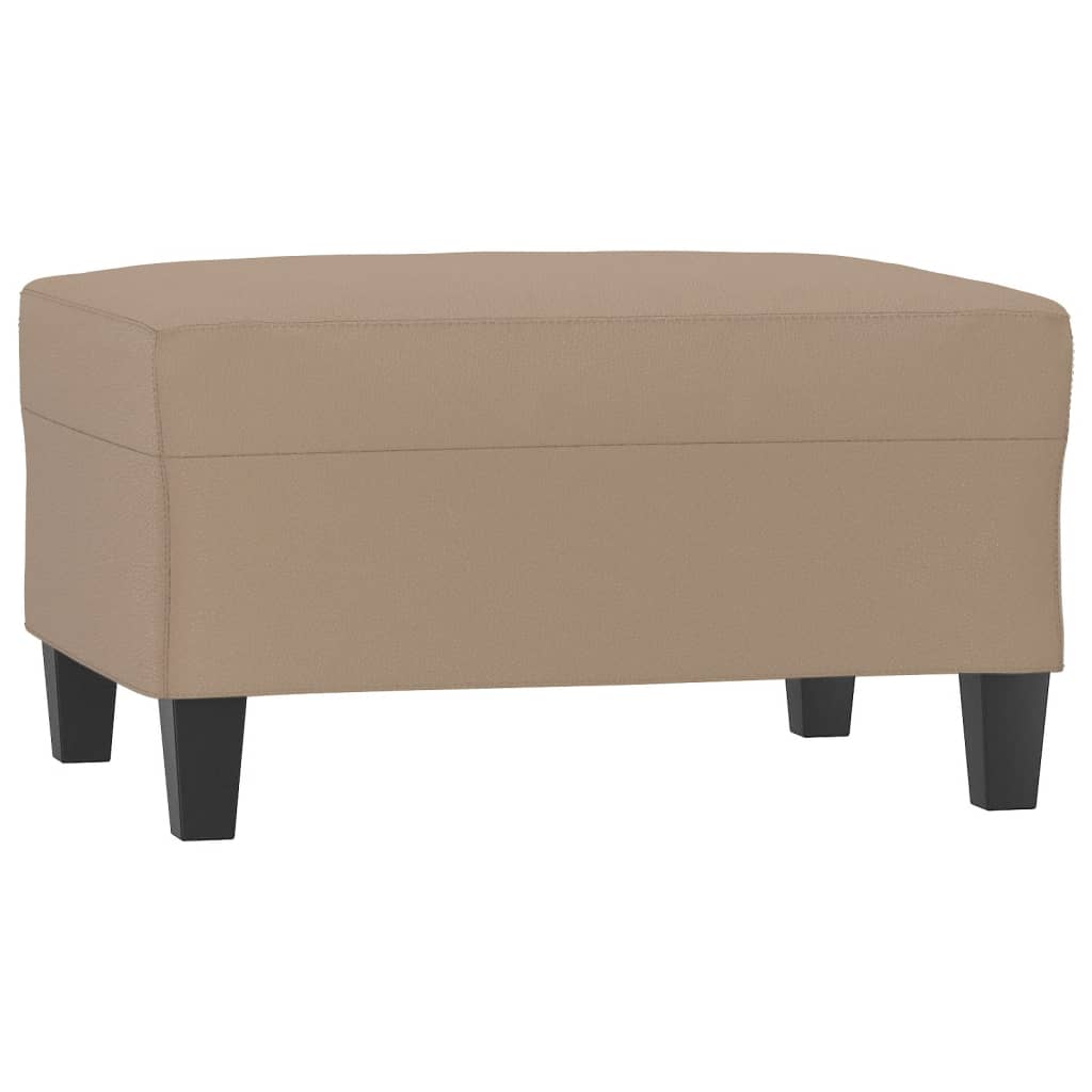 Fußhocker Schwarz 60x50x41 cm Kunstleder