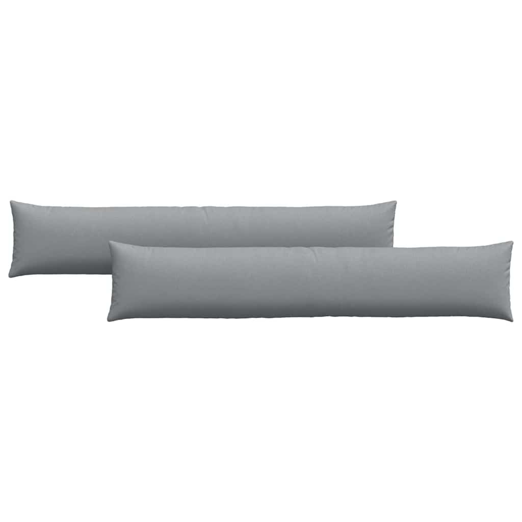 Sofakissen 2 pcs Hellgrau 50 x 30 cm Stoff