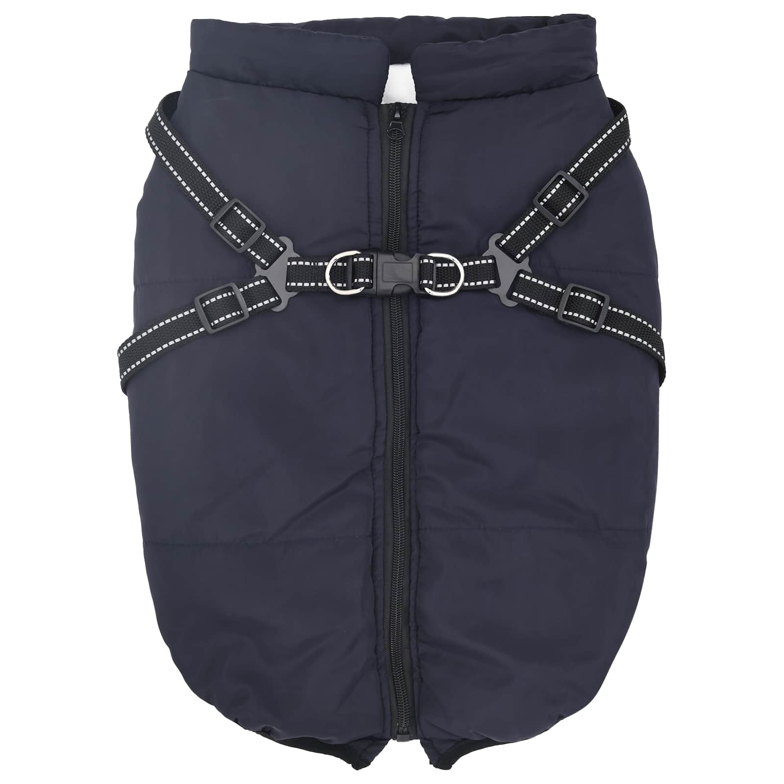 Hundemantel Rot L24 Fleece und Polyester