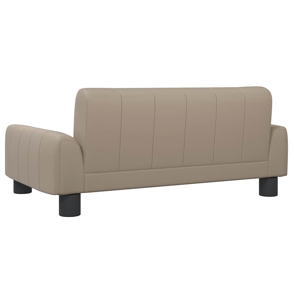 Hundebett Creme 90x53x30 cm Stoff