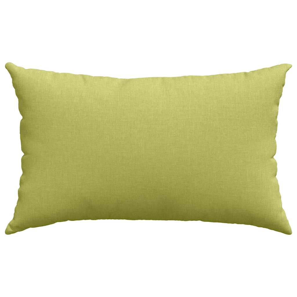 Sofakissen 2 pcs Hellgrau 50 x 30 cm Stoff