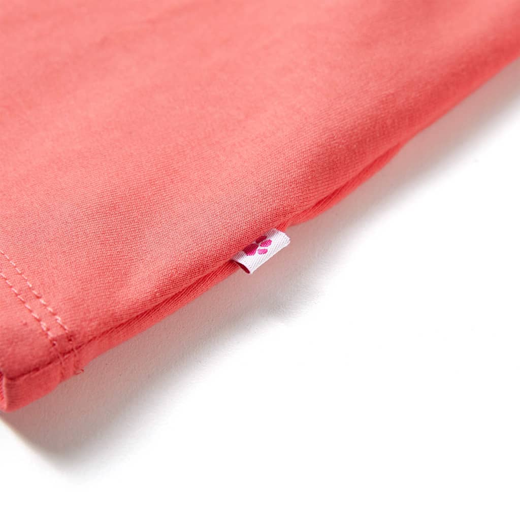 Kinderkleid mit Kordelzug Hellrosa 104