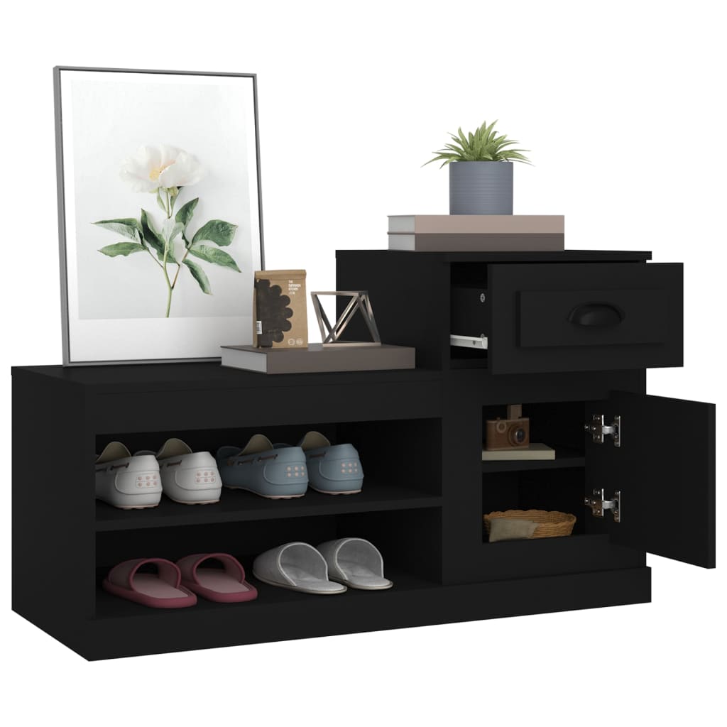 Schuhschrank Weiß 100x42x60 cm Holzwerkstoff