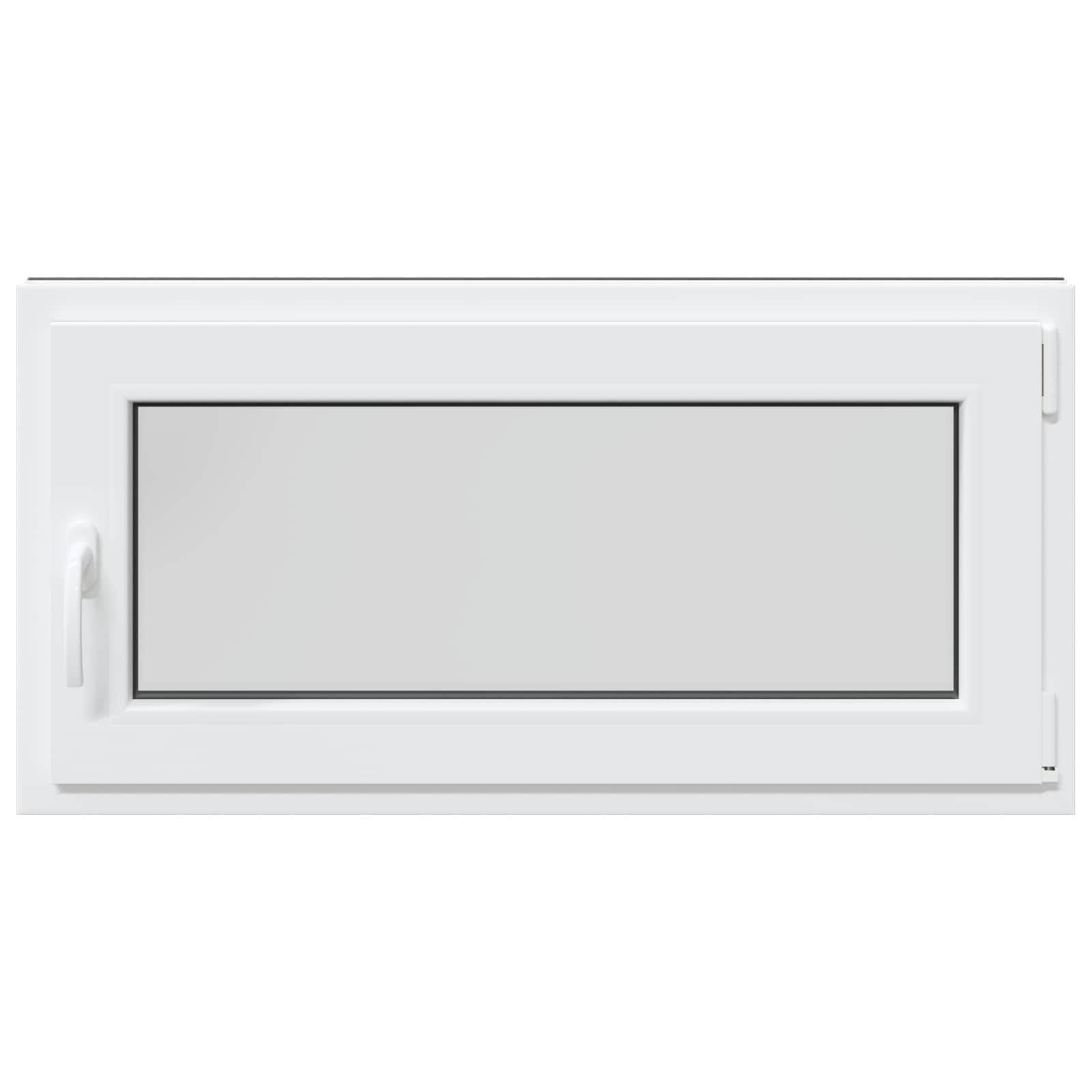 Kellerfenster RISOR 50 x 50 cm PVC und Glas Weiß