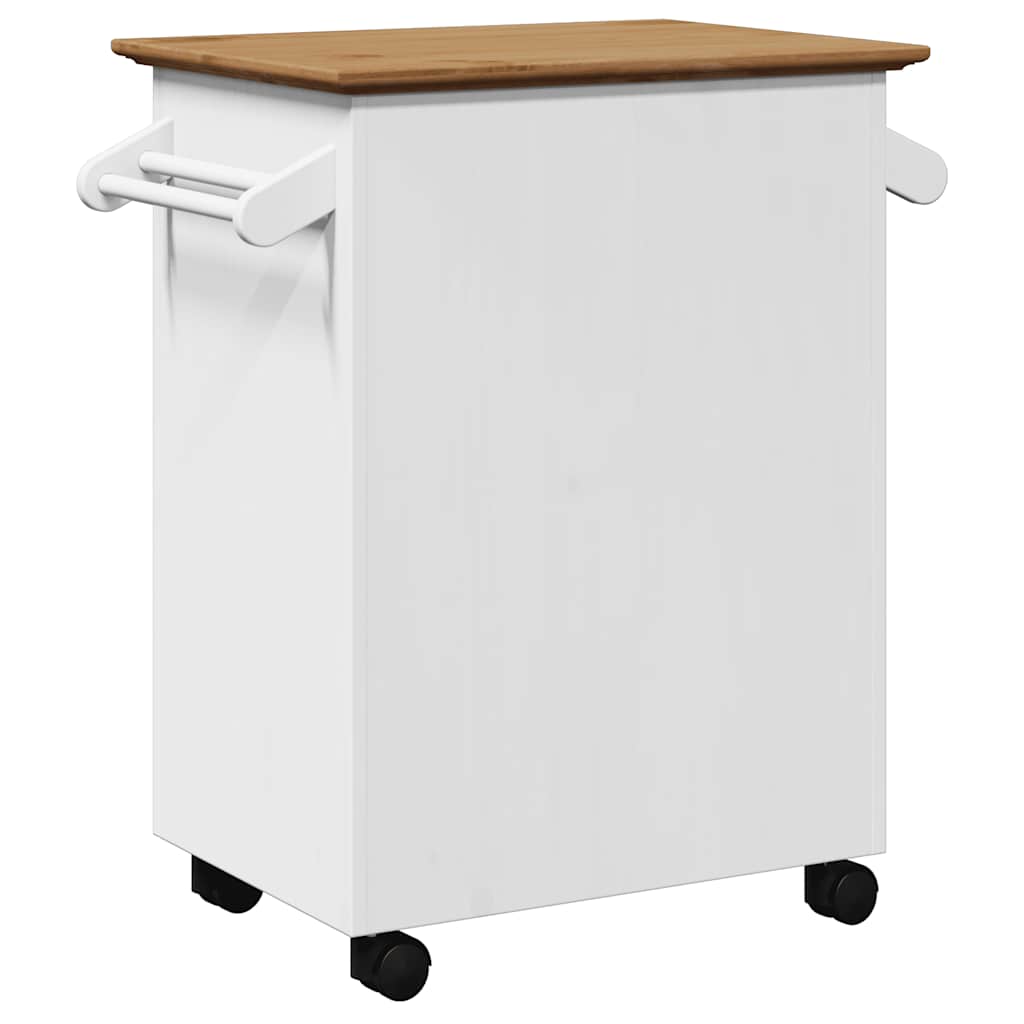 Küchenwagen BODO Weiß 72x45x80 cm
