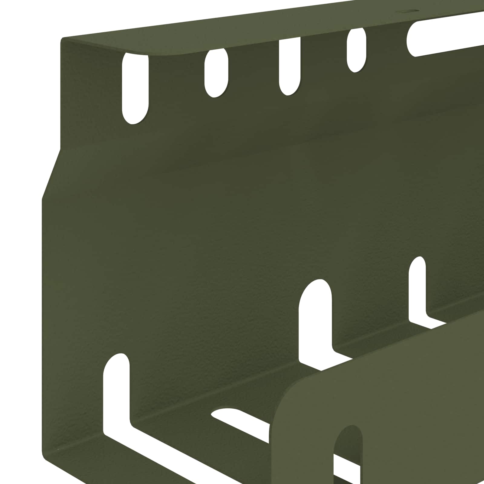 Unter dem Schreibtisch Kabelmanagement Tray 2 Stk. Anthrazit