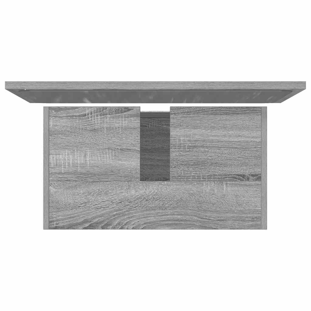 Badmöbel-Set Weiß Holzwerkstoff