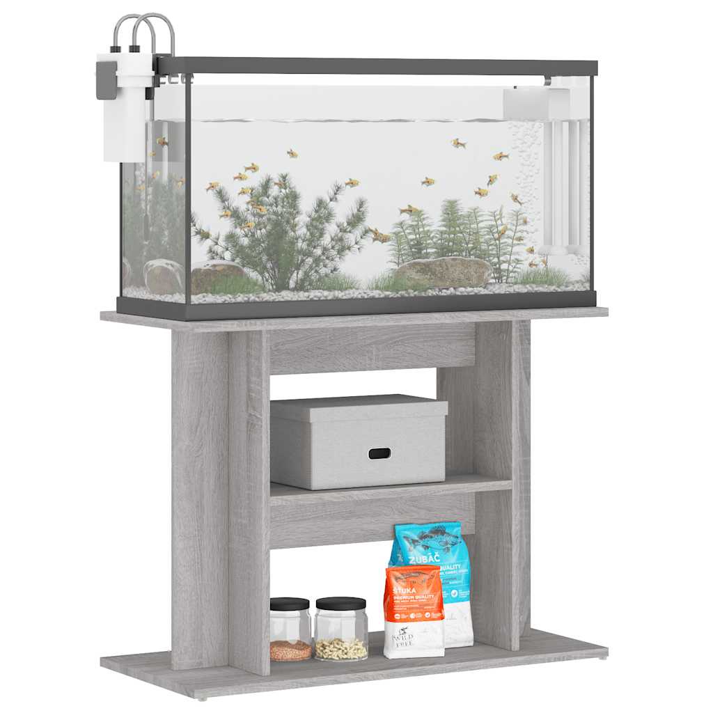 Aquariumständer Weiß 60x30x60 cm Holzwerkstoff