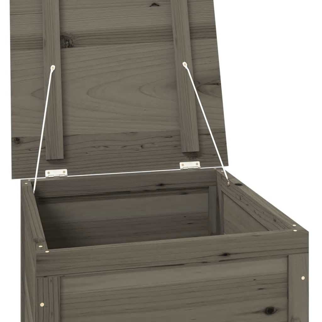 Outdoor-Kissenbox 50x50x56 cm Massivholz Tanne