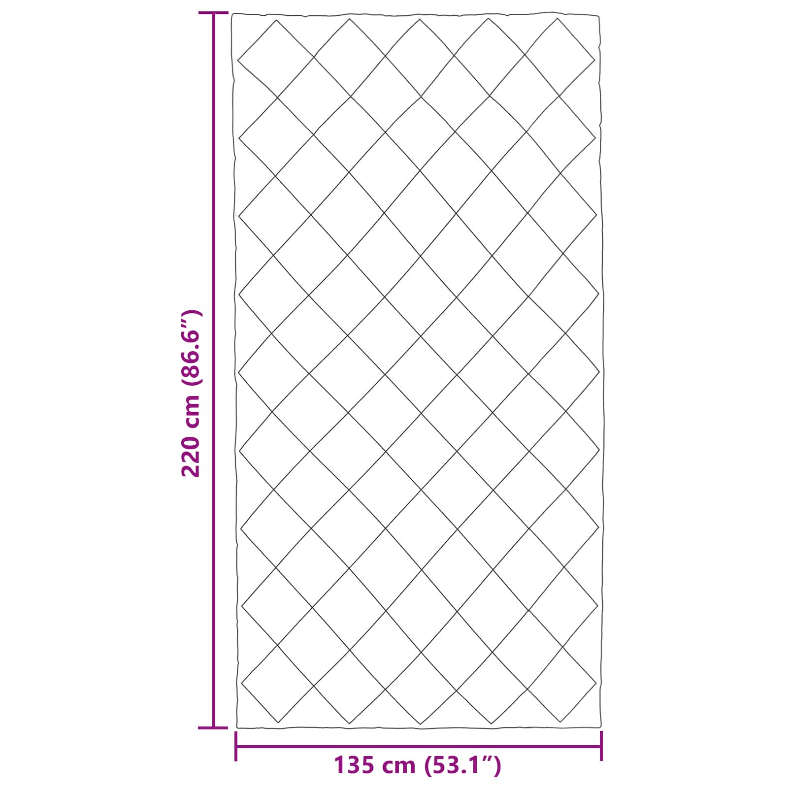 Winterbettdecke Anthrazit 135 x 200 cm Mikrofaser