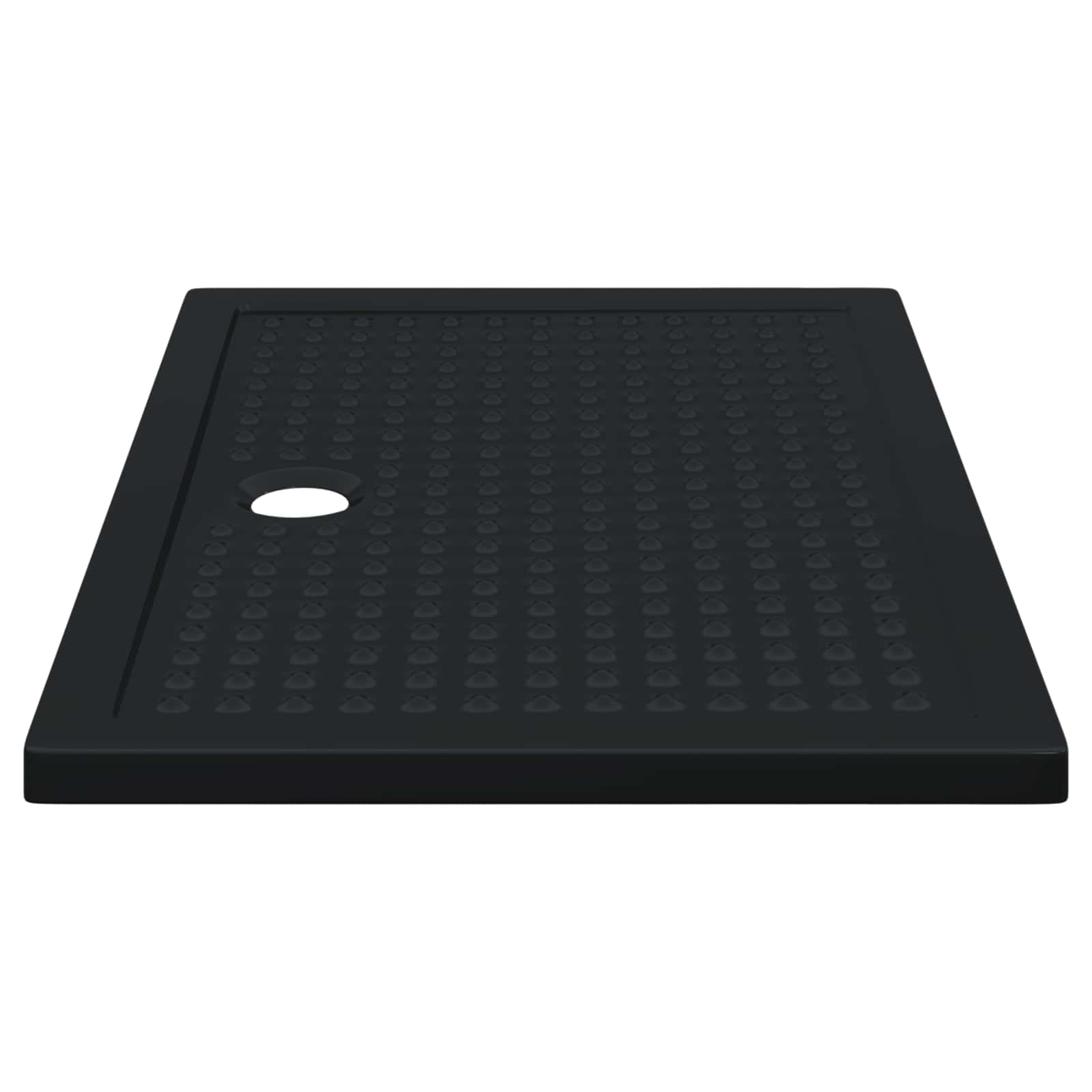 Duschwanne Anti-Rutsch Weiß 80x120x4 cm ABS