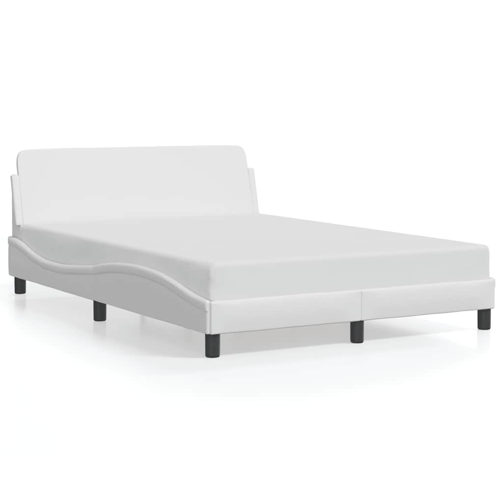 Bettgestell "Dover" Schwarz 100x190 cm Kunstleder