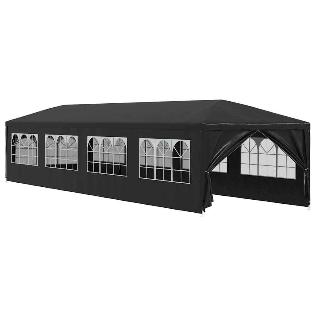 Party-Zelt 400 x 300 x 255 cm Rot PE und Stahl