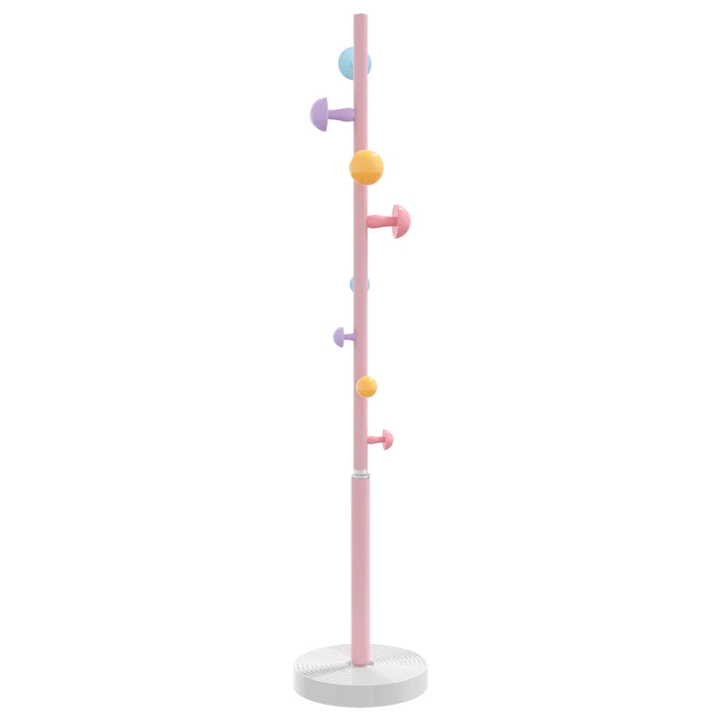 Garderobenständer Weiß 172 cm Pulverbeschichtetes Eisen