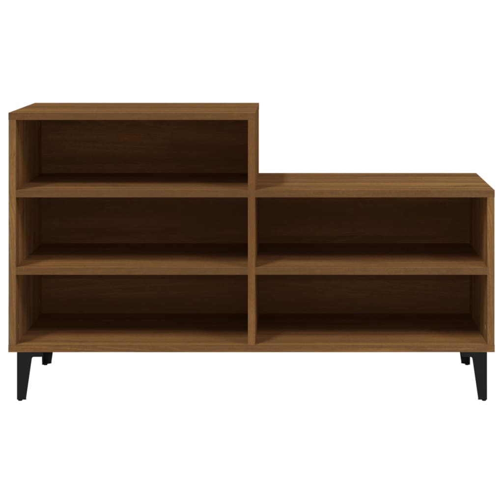 Schuhregal Weiß 102x36x60 cm Holzwerkstoff