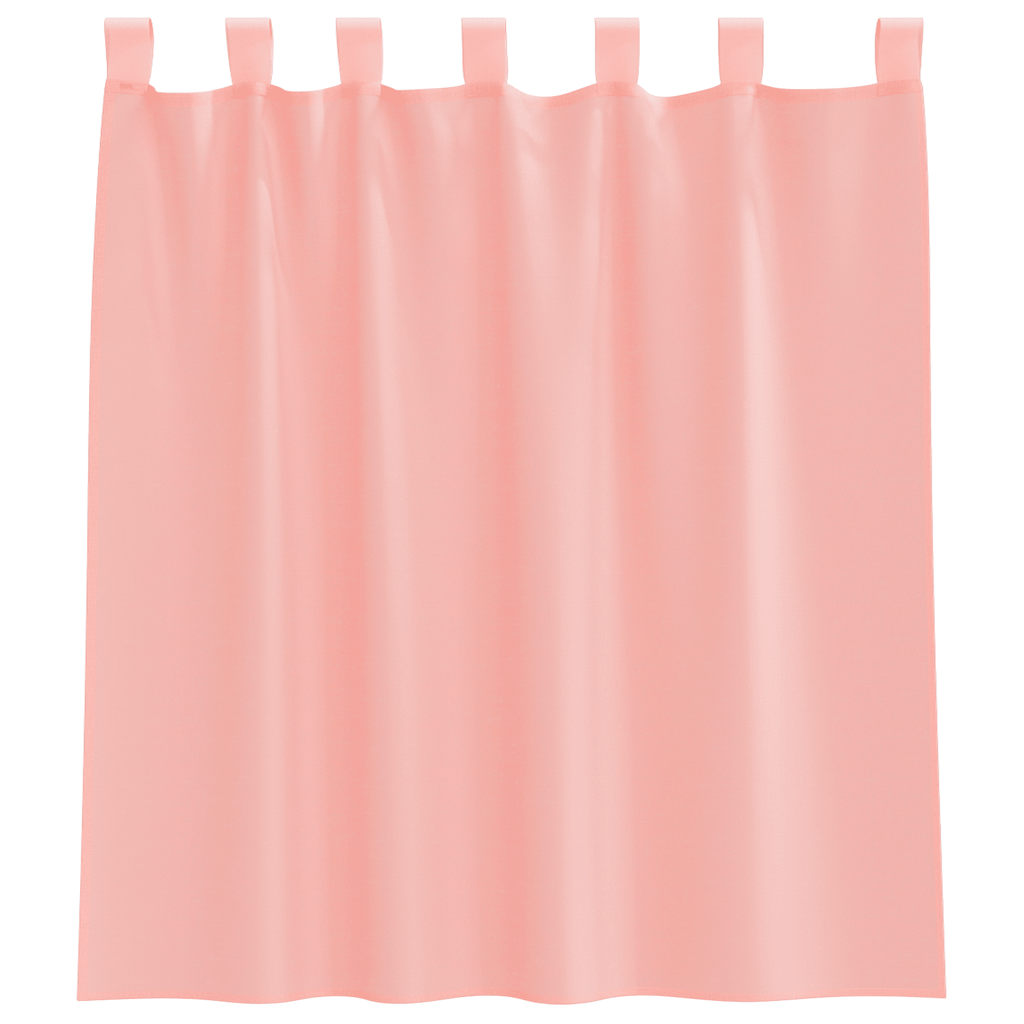 Voile Vorhänge mit Ösen 2 Stk. Apfelgrün 140x140 cm