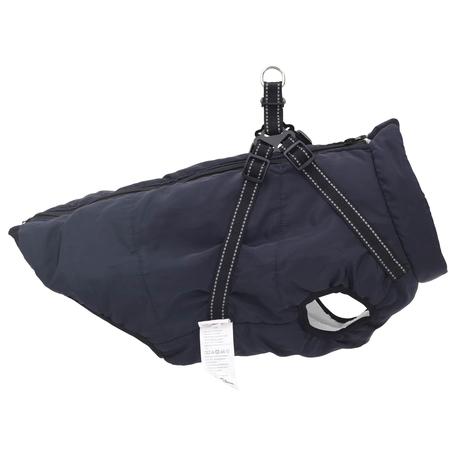 Hundemantel Rot L24 Fleece und Polyester