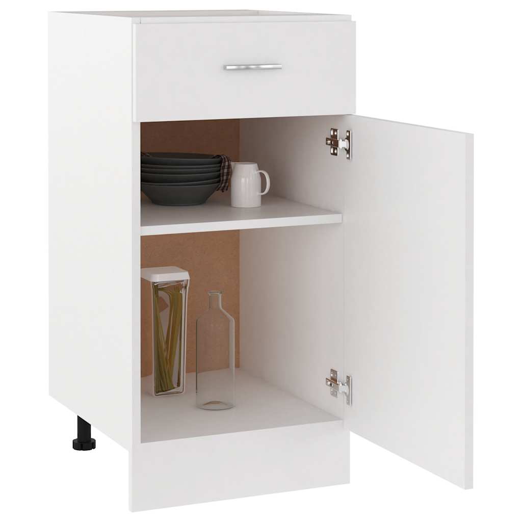 Unterschrank Lyon Weiß 60x46x81,5 cm Holzwerkstoff