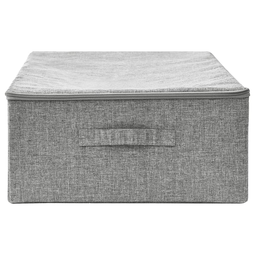Aufbewahrungsbox Stoff 70x40x18 cm Anthrazit