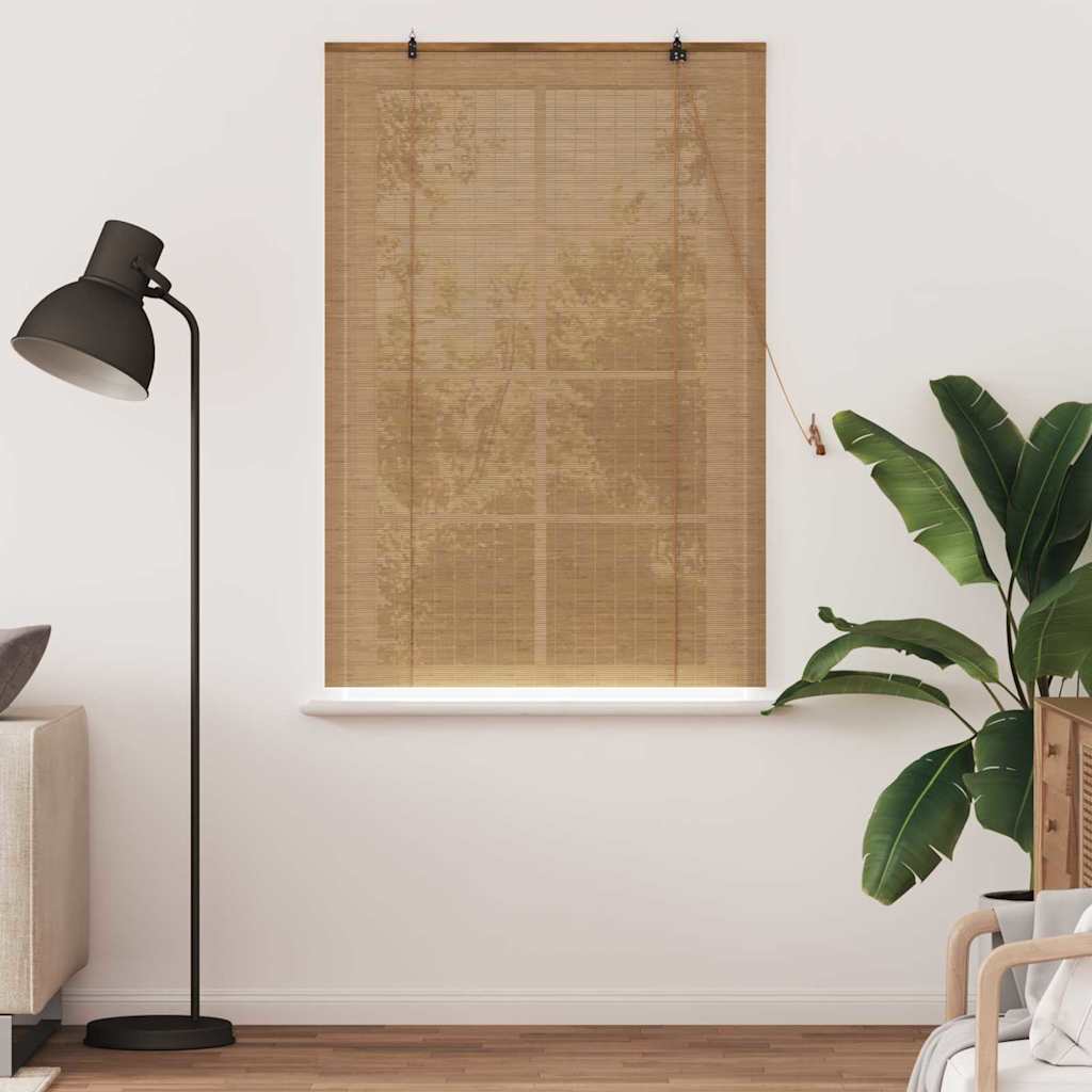 Rollo Braun 60 x 160 cm Bambus