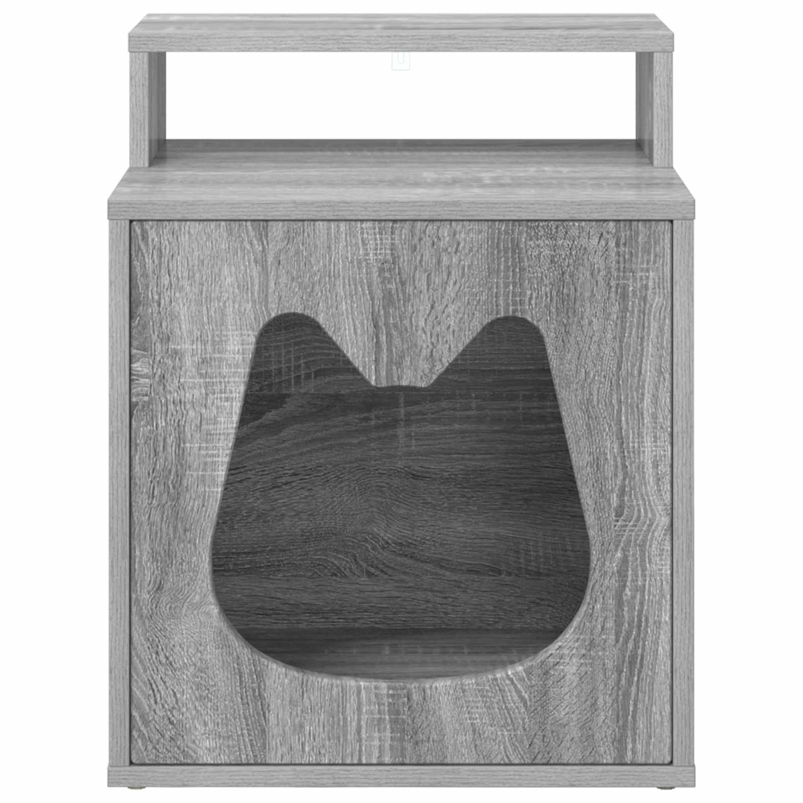 Katzenhaus Weiß 42,5 x 40 x 53,5 cm Holzwerkstoff