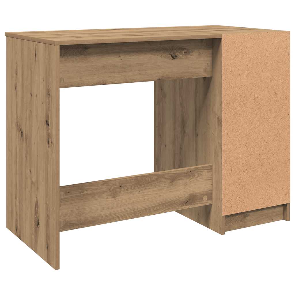 Schreibtisch Weiß 100x50x75 cm Holzwerkstoff