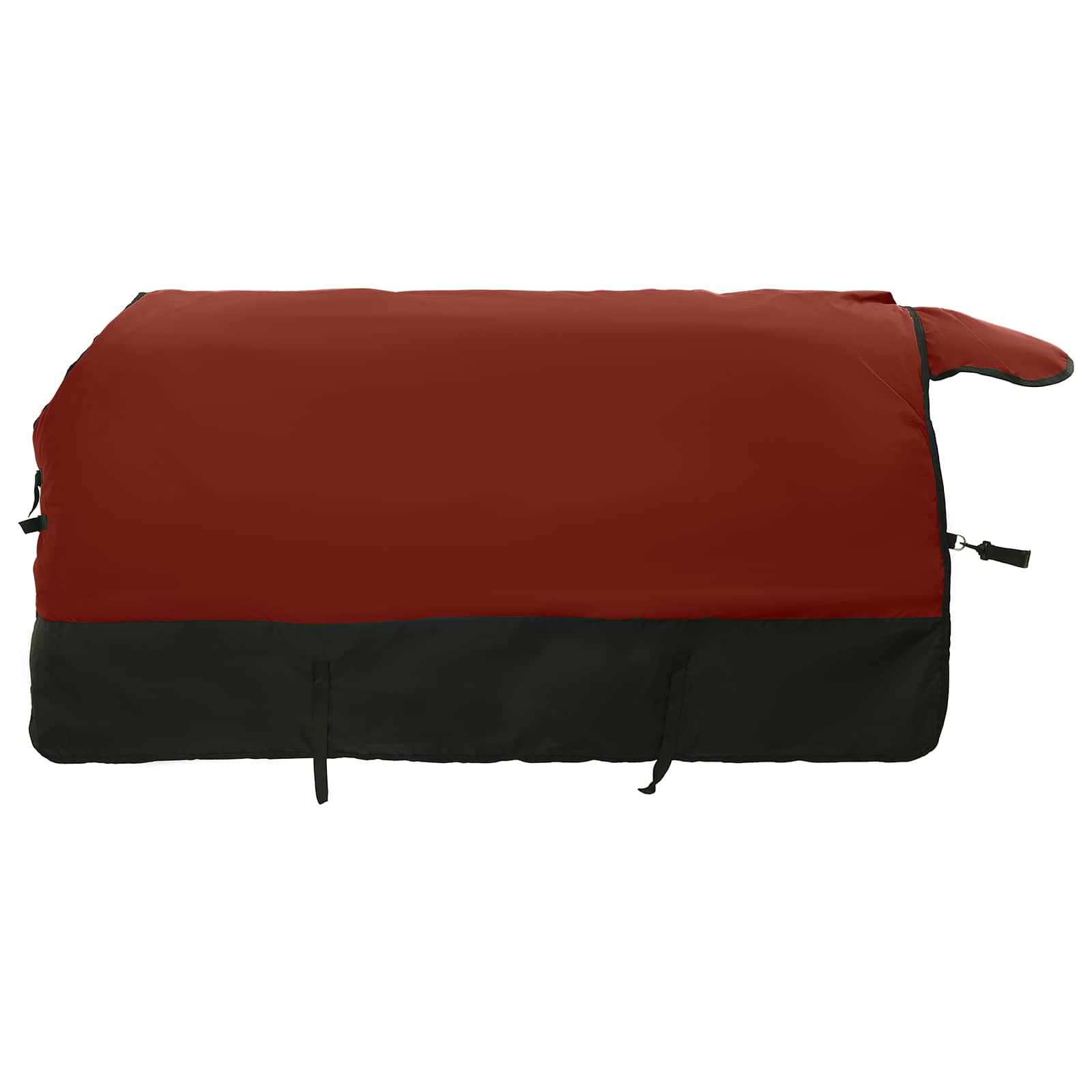 Pferdedecke Dunkelgrün und Schwarz 75 cm Polyester