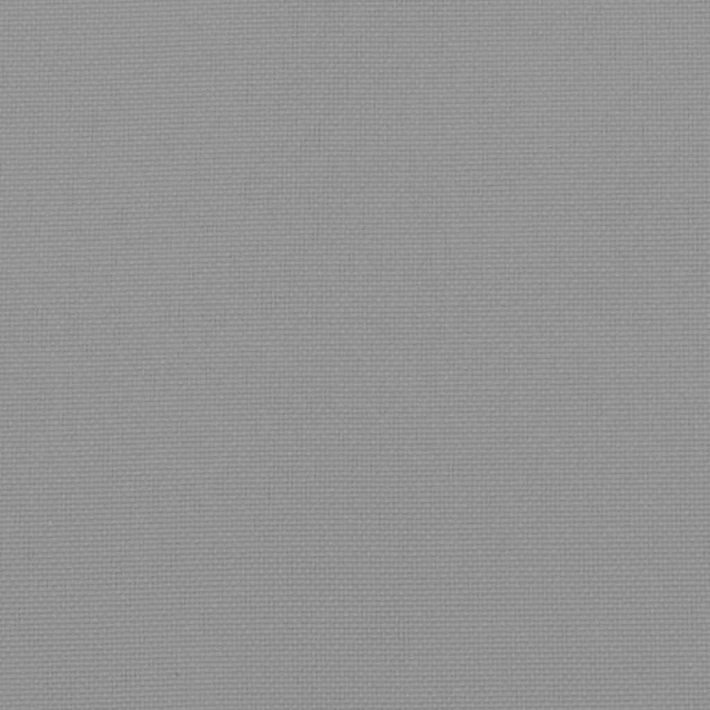Palettenkissenset 2 pcs Anthrazit 200 x 40 x 8 cm Oxford-Gewebe