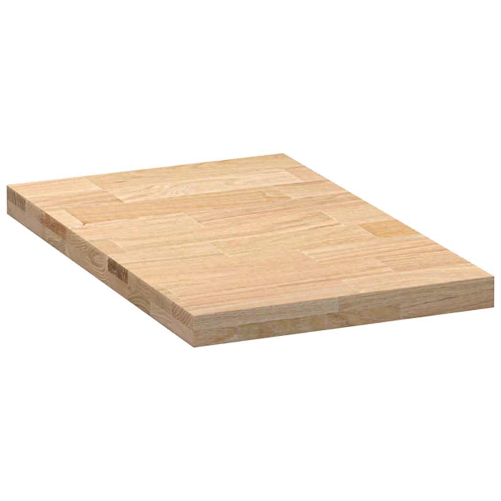 Küchenarbeitsplatte 40x63,5x2,7 cm Massivholz Eiche Rechteckig