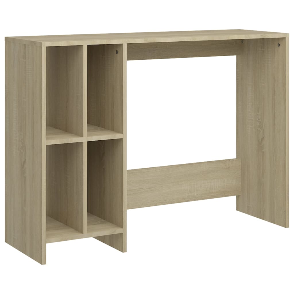 Computertisch Weiß 102,5x35x75 cm Holzwerkstoff