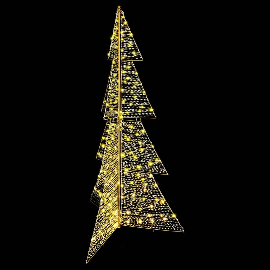 Weihnachtsbaum mit 100 LEDs Warmes Weiß 120 cm PET