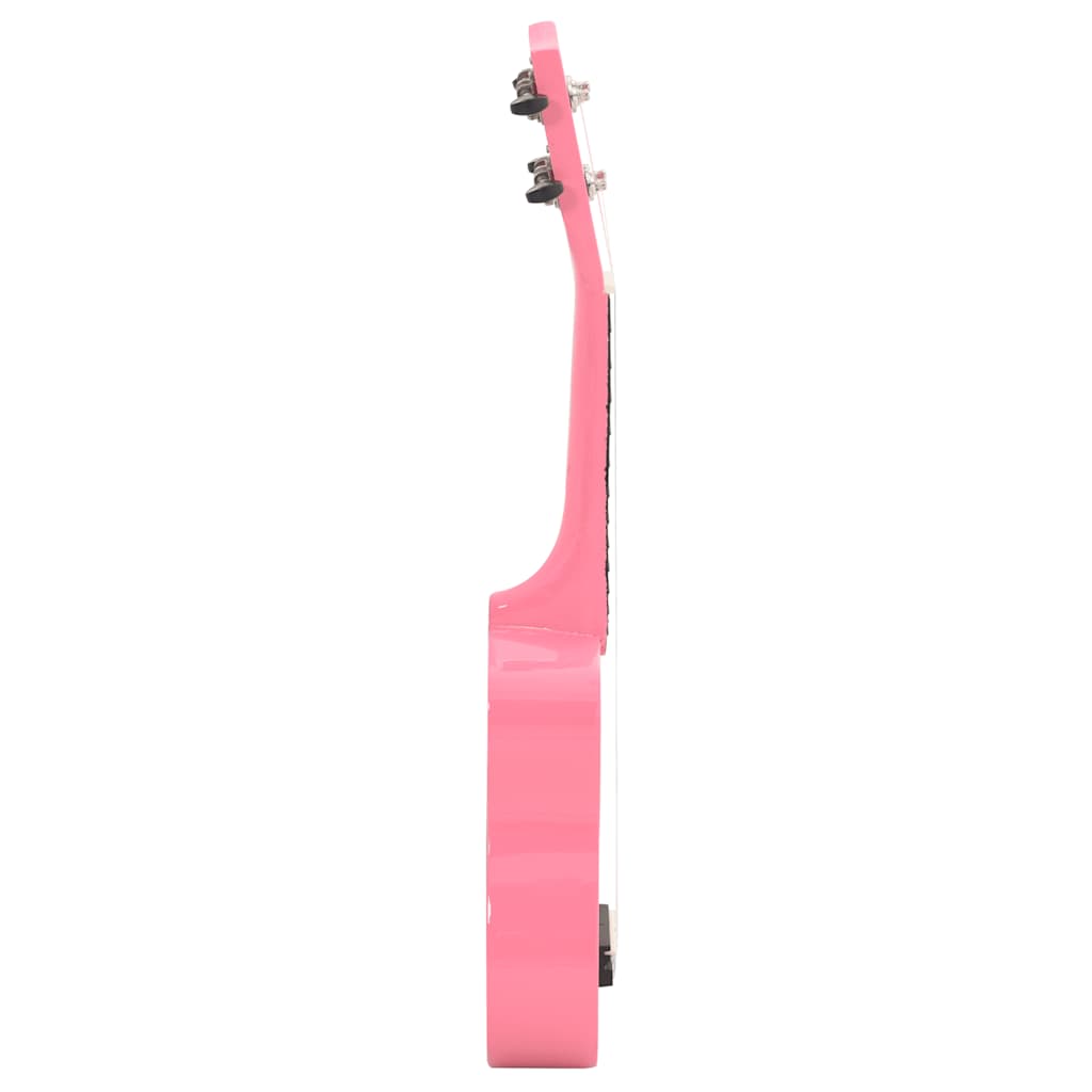 Sopran Ukulele Set für Kinder mit Tasche Dunkles Holz 21