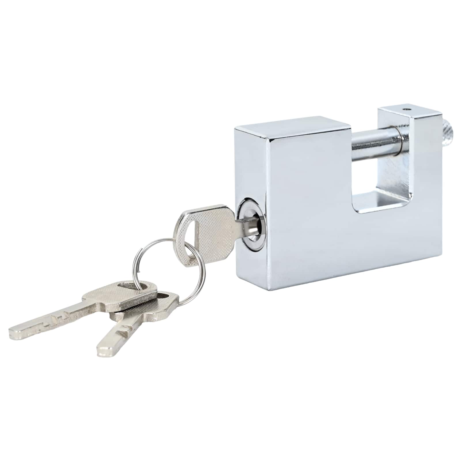 Vorhängeschloss 2 pcs Silber Stahl