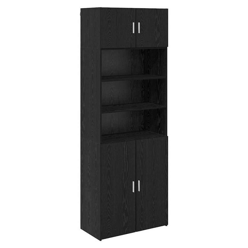 Aufbewahrungsschrank Altholz 80 x 42,5 x 225 cm Holzwerkstoff