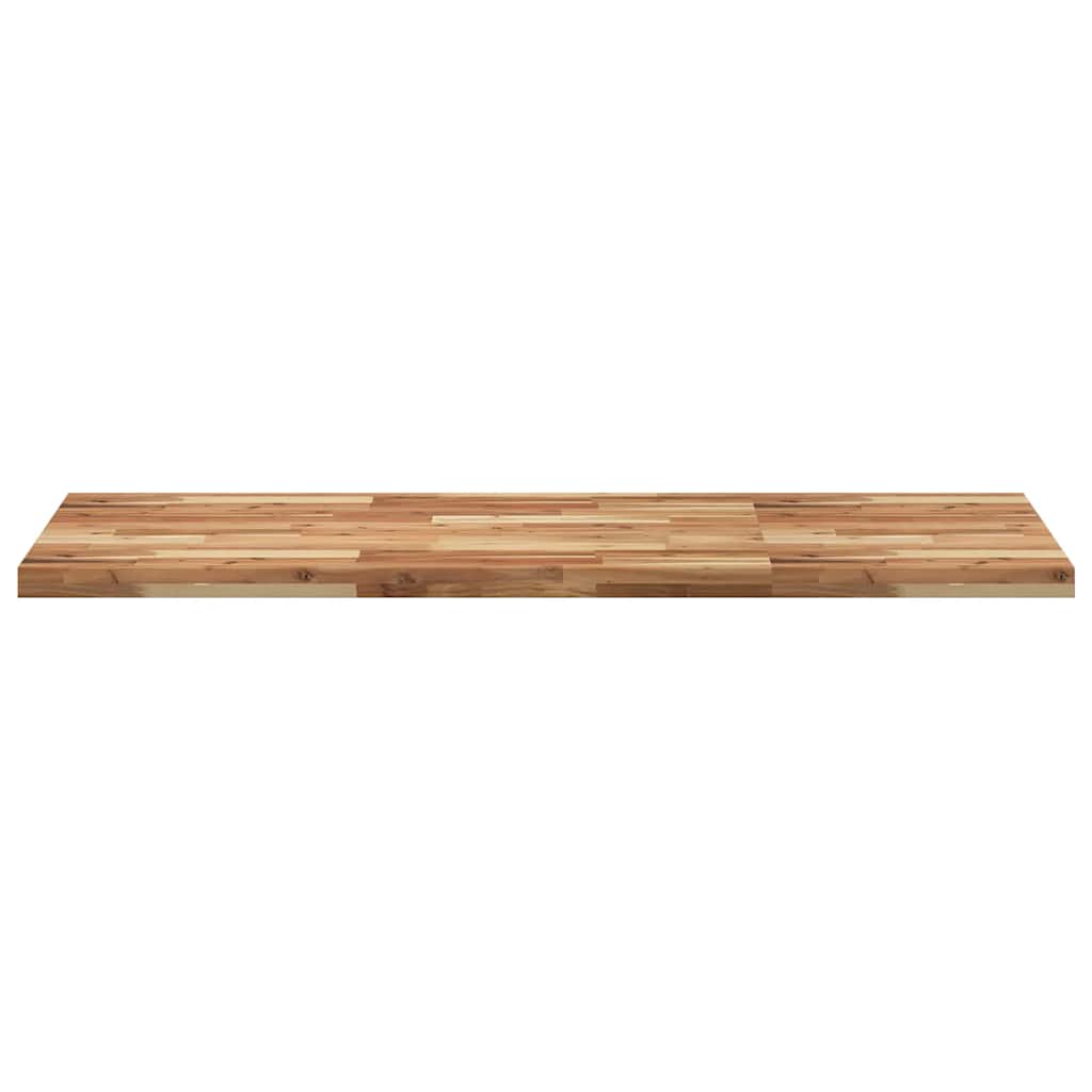 Schreibtischplatte Unbehandelt 60x50x2 cm Massivholz Akazie