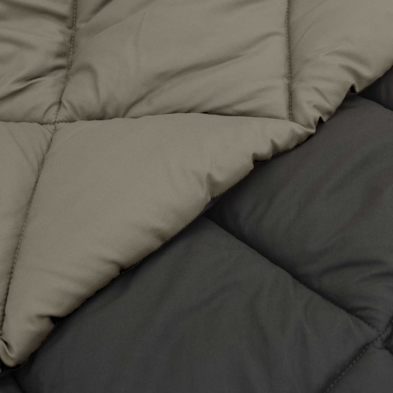 Sommerdecke Anthrazit 200 x 135 cm Mikrofaser