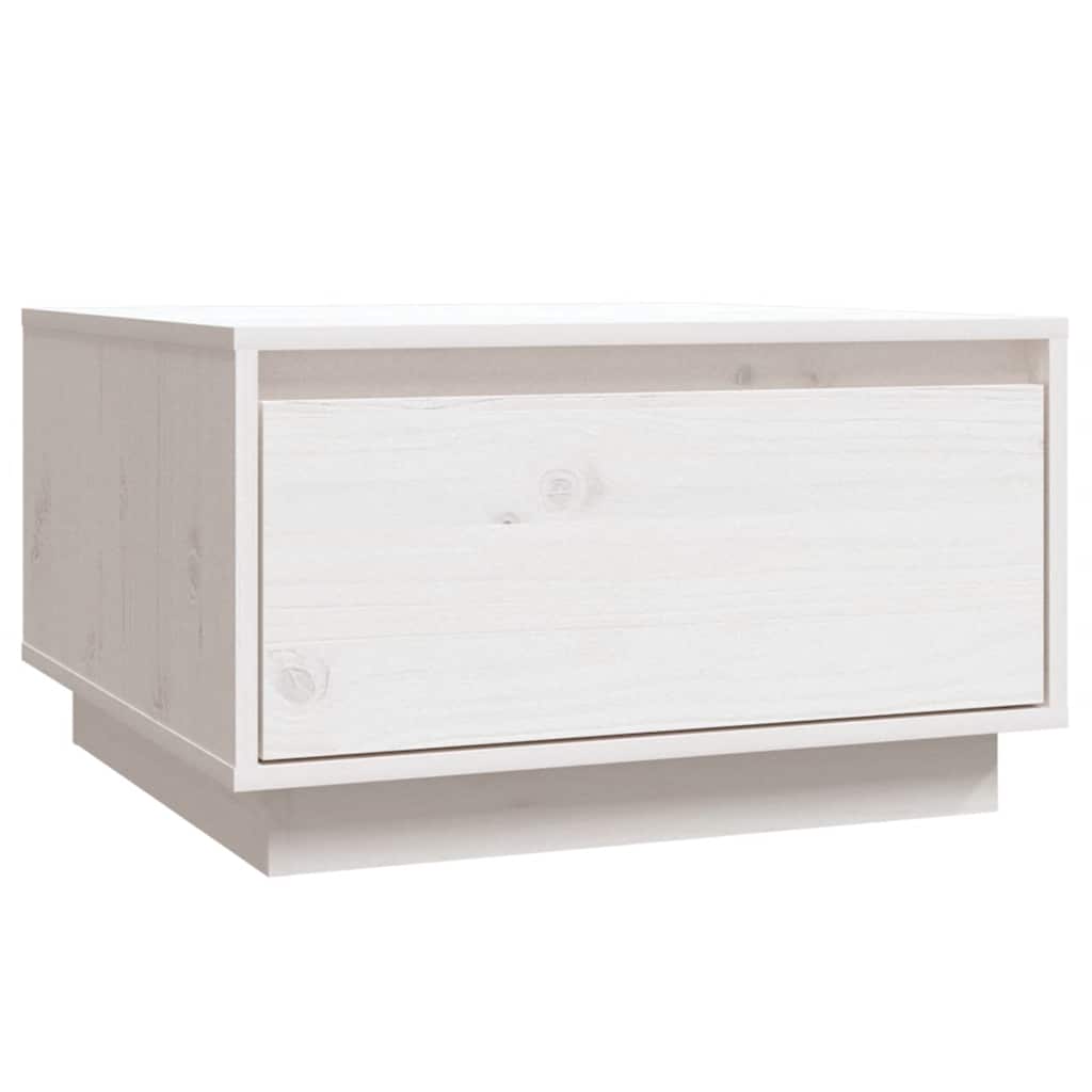Couchtisch 55x56x32 cm Massivholz Kiefer