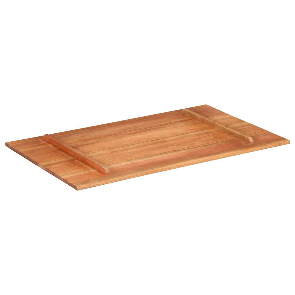 Tischplatte Massivholz Akazie 15-16 mm 60x80 cm