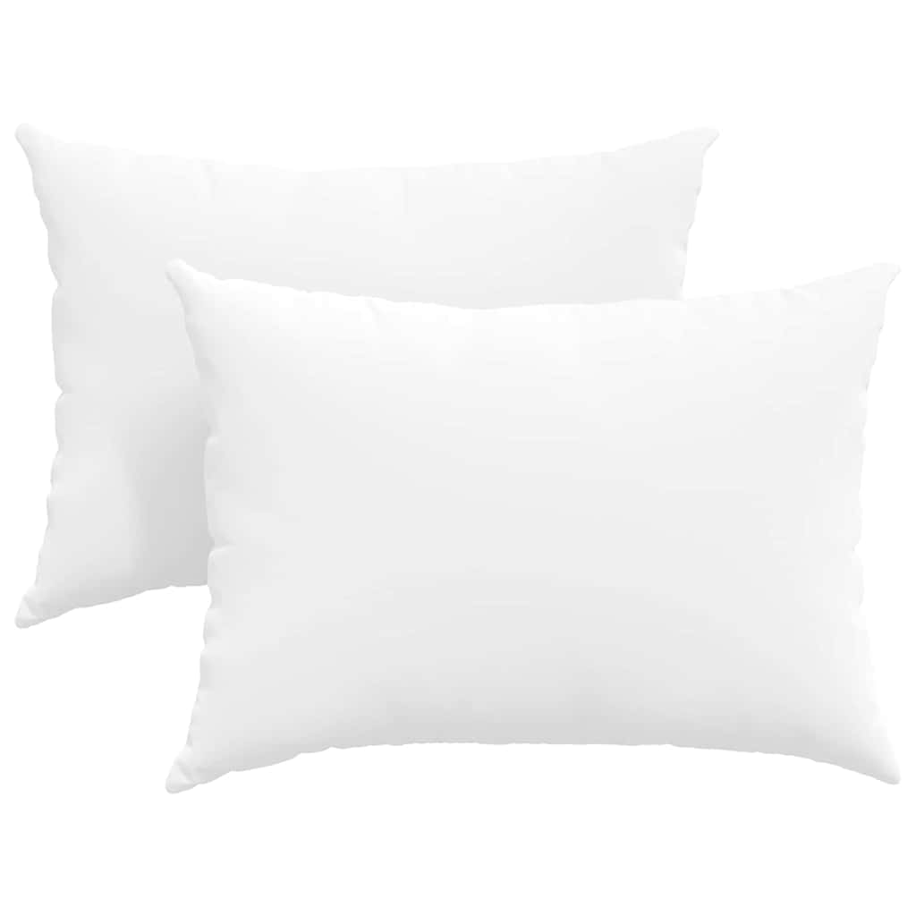 Sofakissen 2 pcs Hellgrau 50 x 30 cm Stoff
