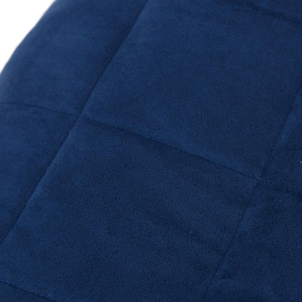 Gewichtsdecke Grau 122x183 cm 5 kg Stoff