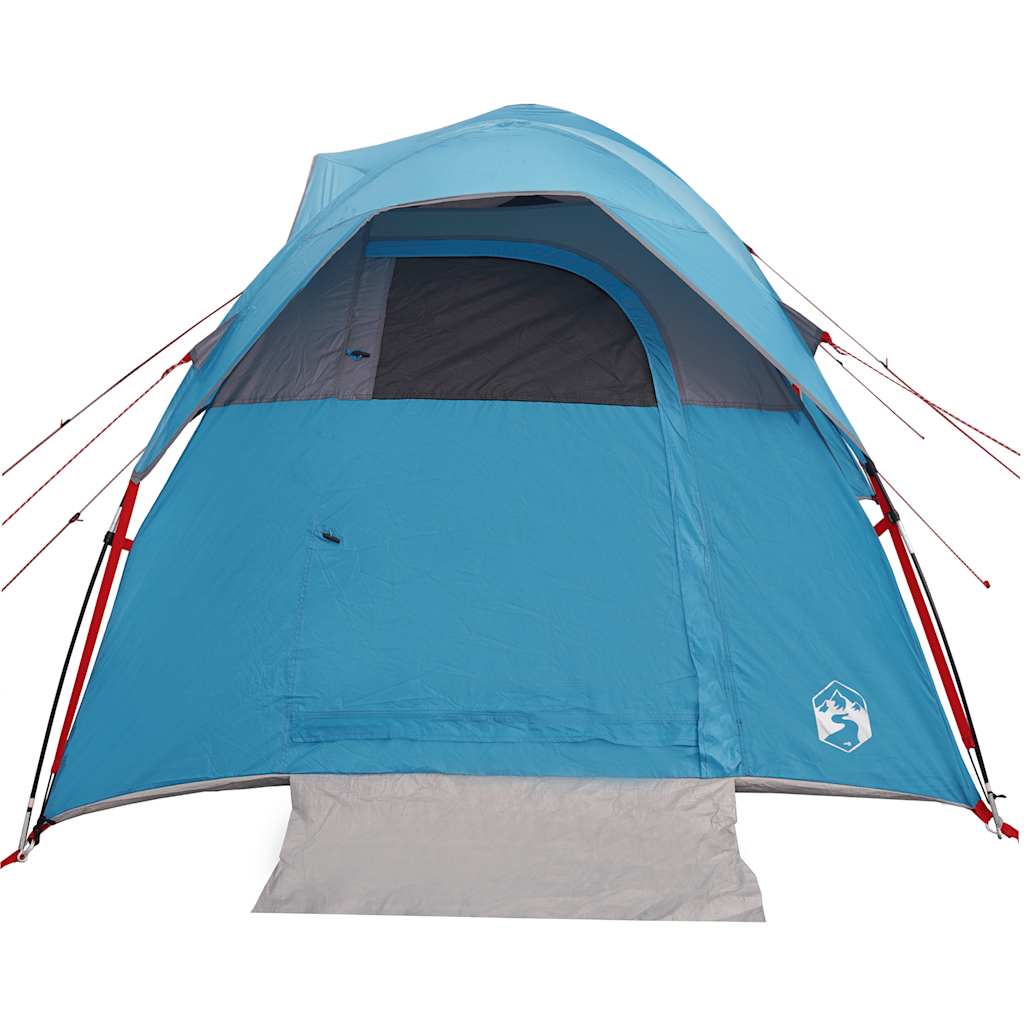 Campingzelt 5 Personen Grün Wasserdicht