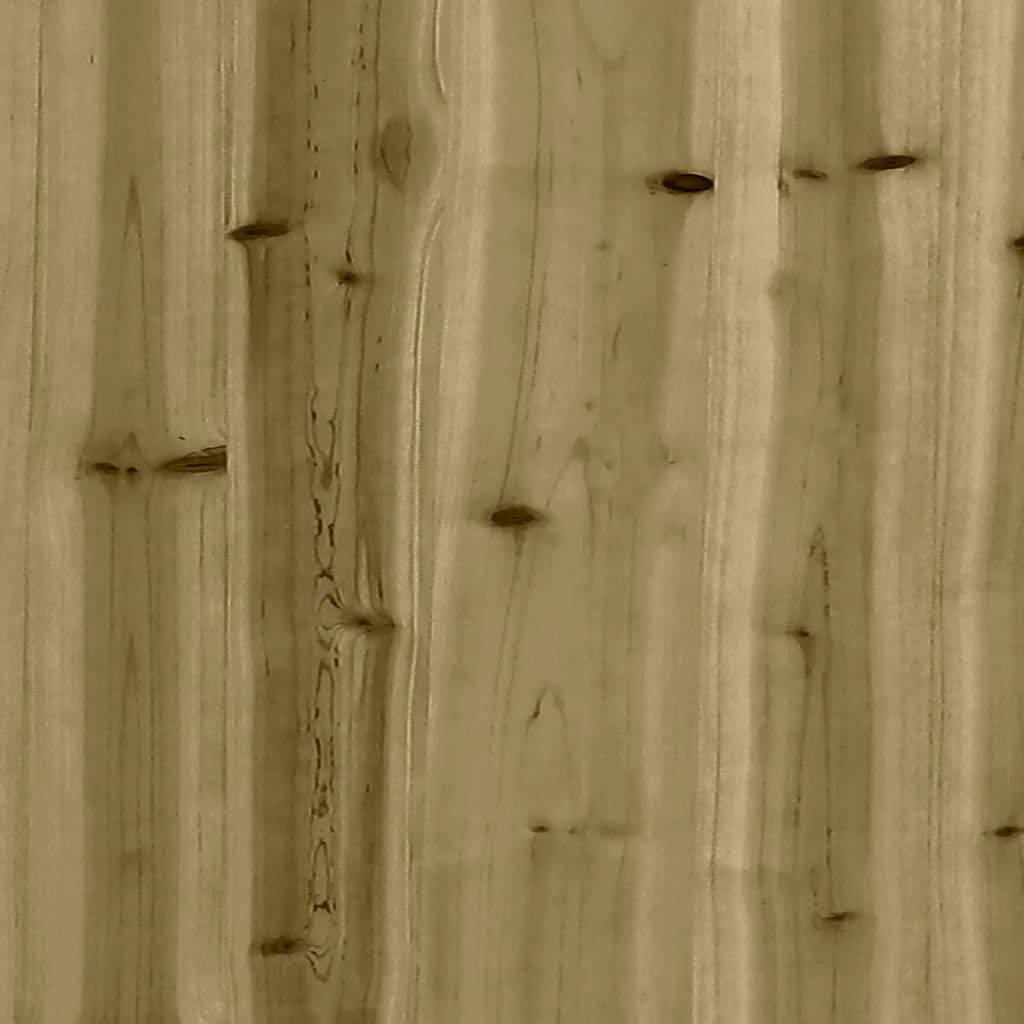 Spielturm mit Kletterwand Massivholz Kiefer