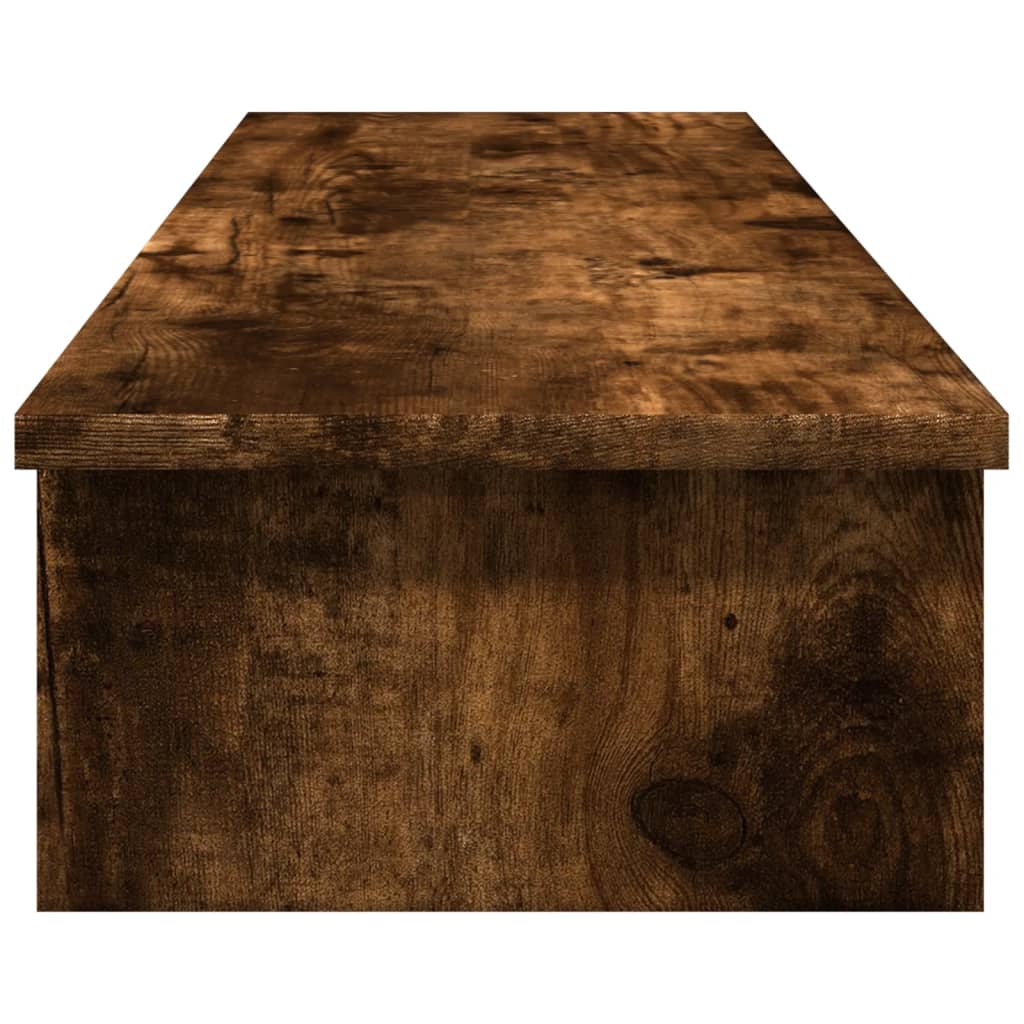 Monitor Halterung Schwarze Eiche 100 x 27 x 15 cm Holzwerkstoff