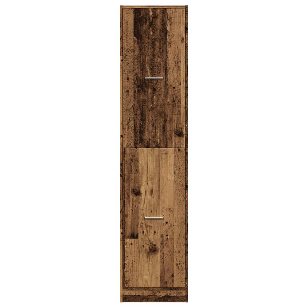 Apothekerschrank Weiß 30 x 41 x 174,5 cm Holzwerkstoff